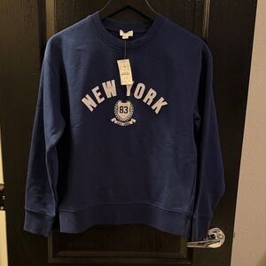J. Crew Women’s Navy New York Sweater